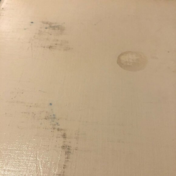 Fiberglass Tray Floral Butterfly VTG Yellow Handles 60s Platter READ - Picture 10 of 10